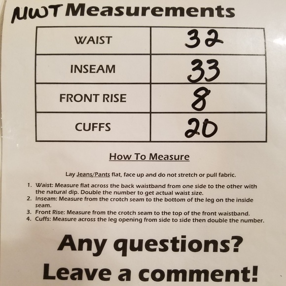 NWT Princy by Jessica Simpson Jeans Wide Leg Sz 9 - Picture 7 of 7